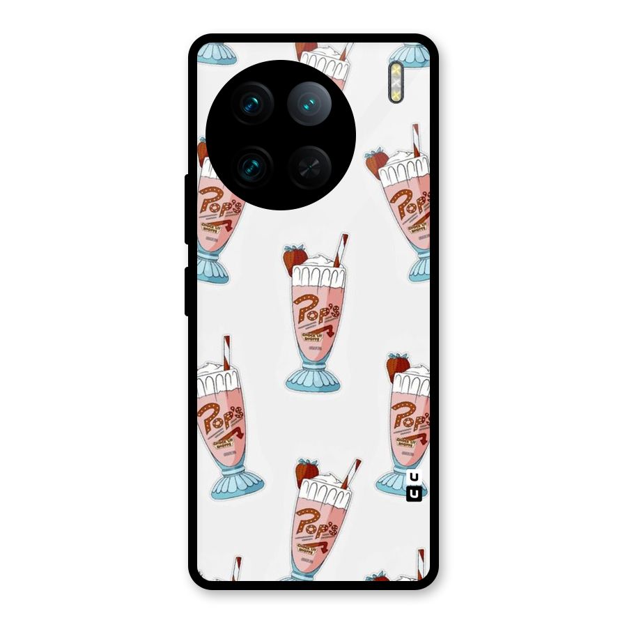 Shake Design Glass Back Case for Vivo X90 Pro