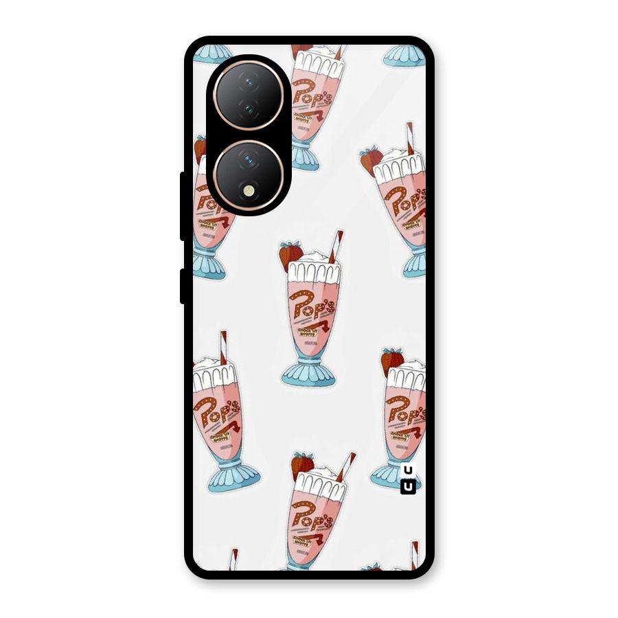 Shake Design Glass Back Case for Vivo Y100A