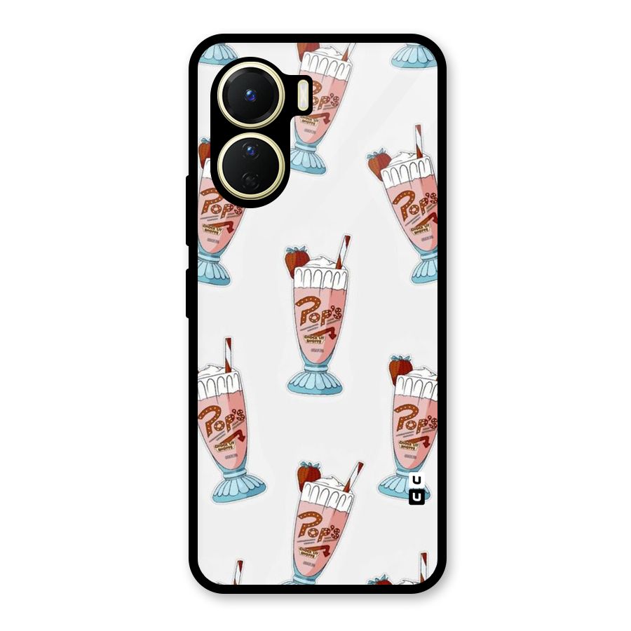 Shake Design Glass Back Case for Vivo Y16