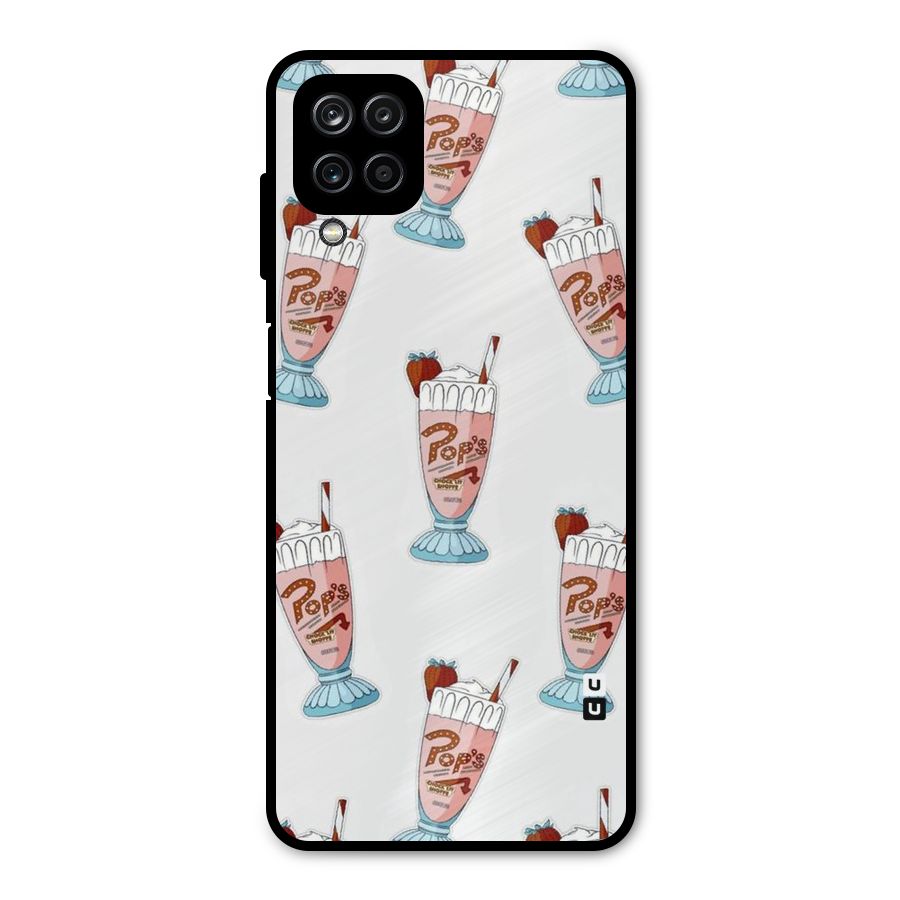 Shake Design Metal Back Case for Galaxy A12