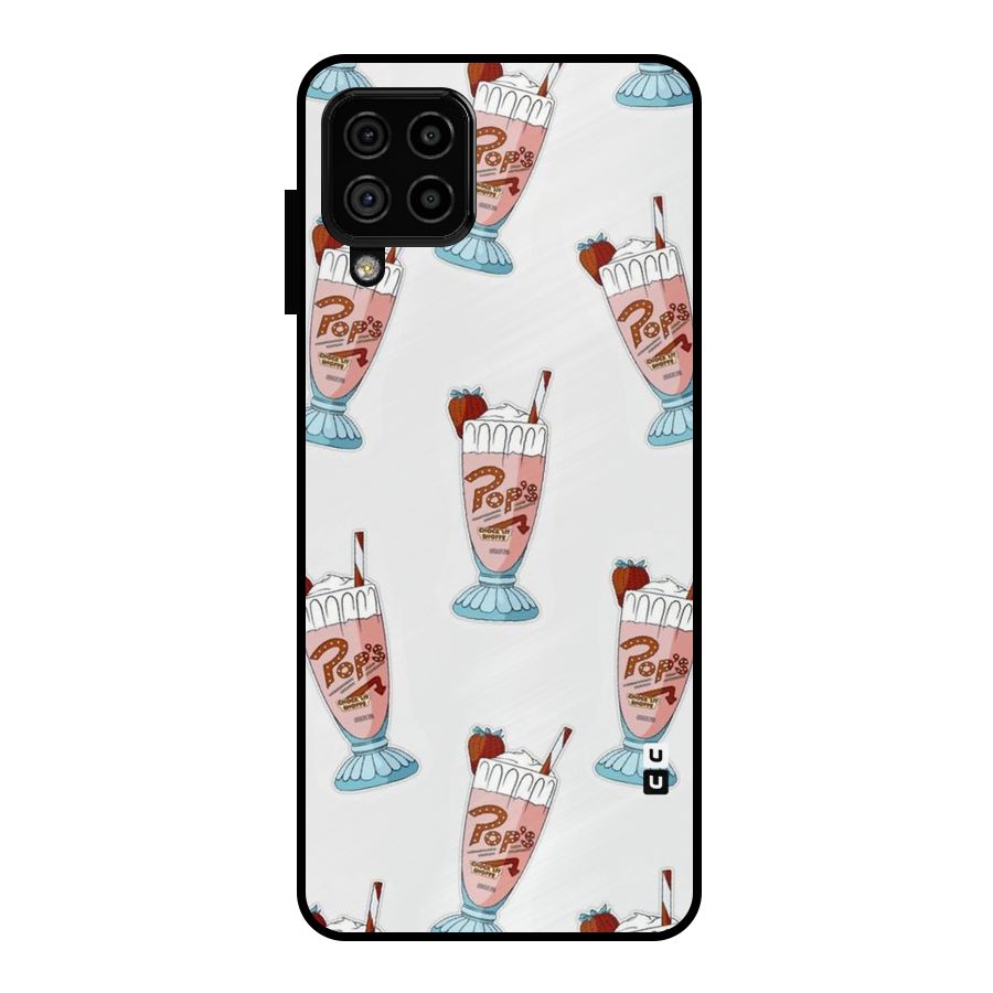 Shake Design Metal Back Case for Galaxy A22 4G