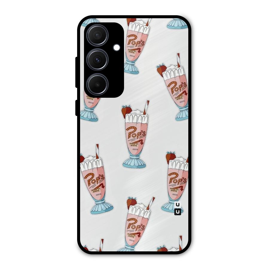 Shake Design Metal Back Case for Galaxy A35