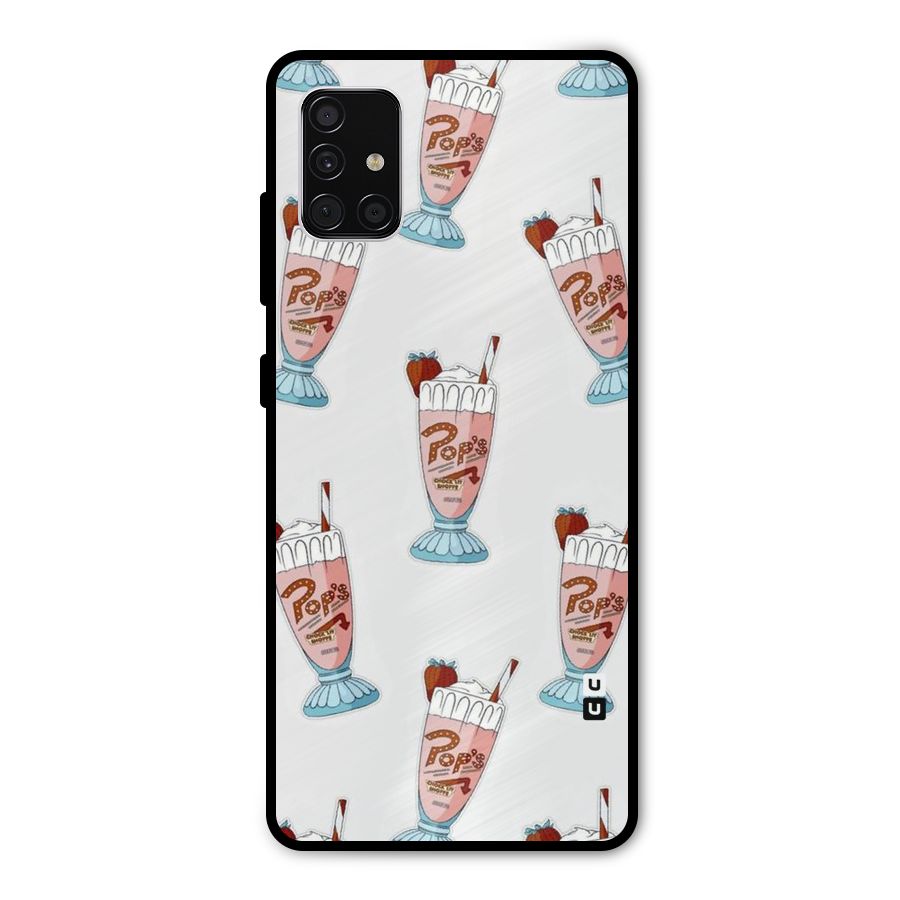 Shake Design Metal Back Case for Galaxy A51