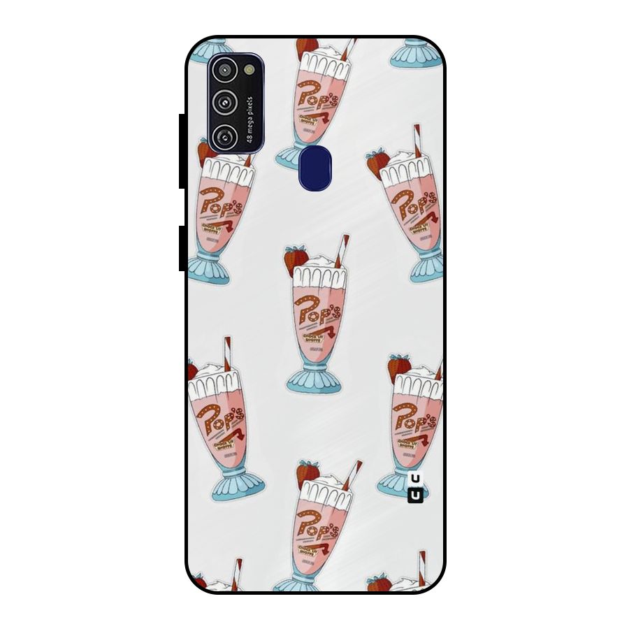 Shake Design Metal Back Case for Galaxy M21