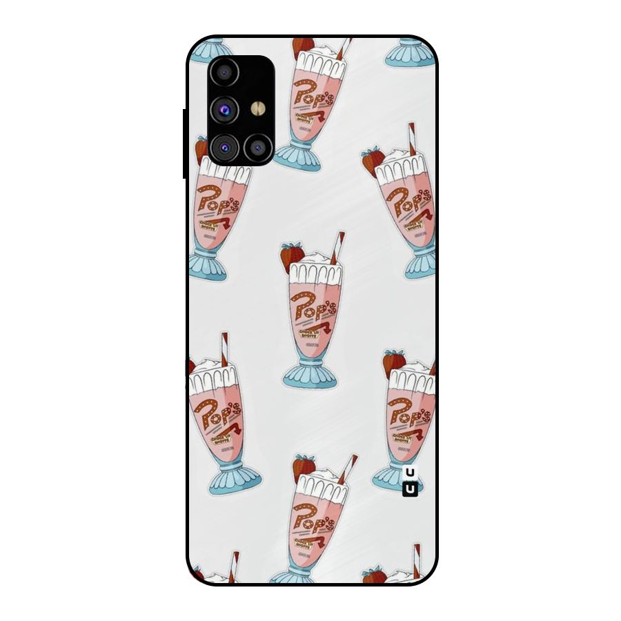 Shake Design Metal Back Case for Galaxy M31s