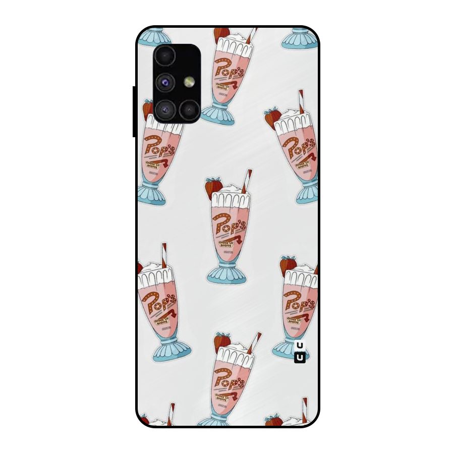 Shake Design Metal Back Case for Galaxy M51