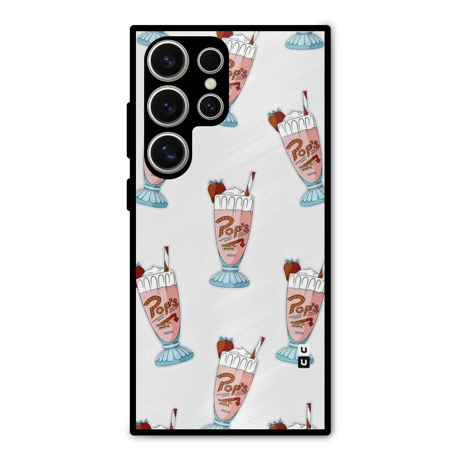 Shake Design Metal Back Case for Galaxy S24 Ultra
