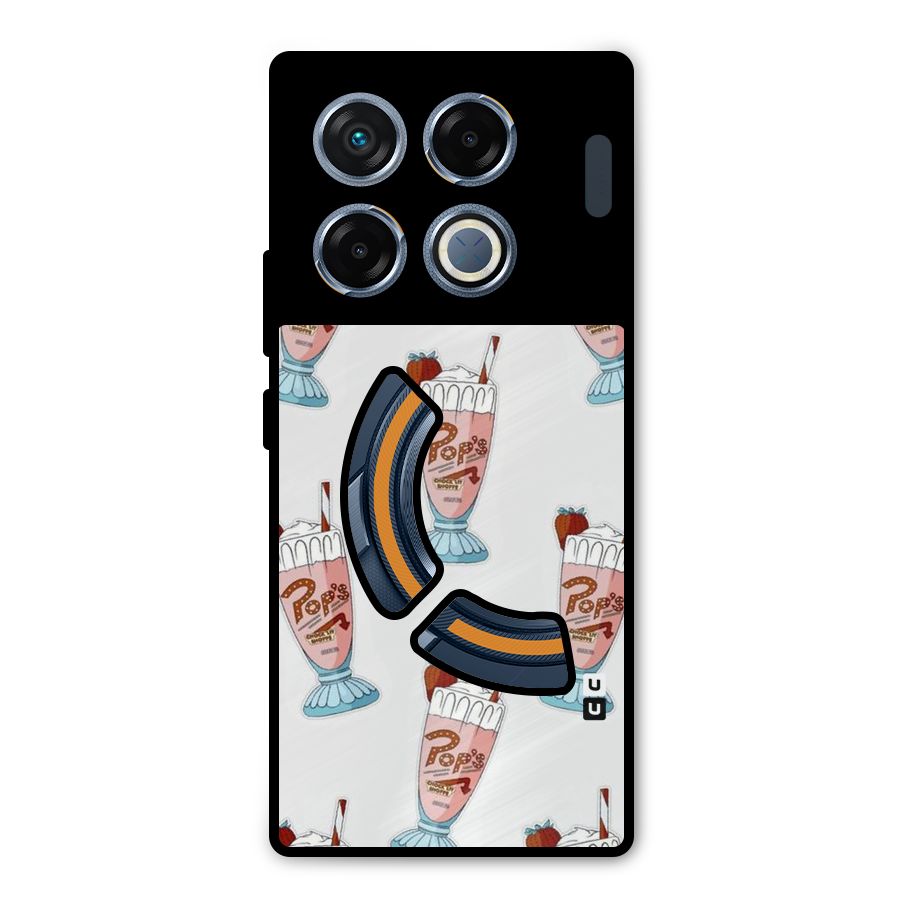 Shake Design Metal Back Case for Infinix GT 20 Pro