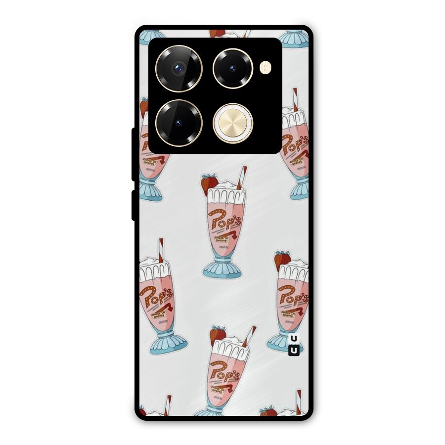 Shake Design Metal Back Case for Infinix Note 40 Pro Plus