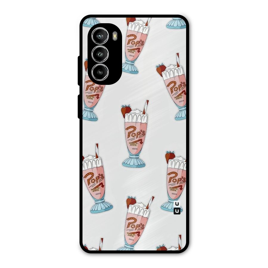 Shake Design Metal Back Case for Moto G52