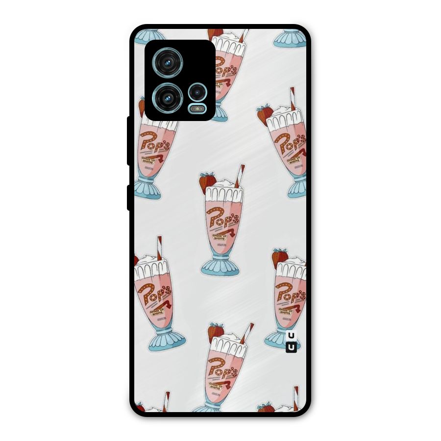 Shake Design Metal Back Case for Moto G72