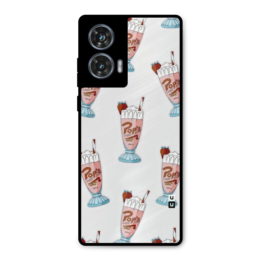 Shake Design Metal Back Case for Motorola Edge 50 Fusion