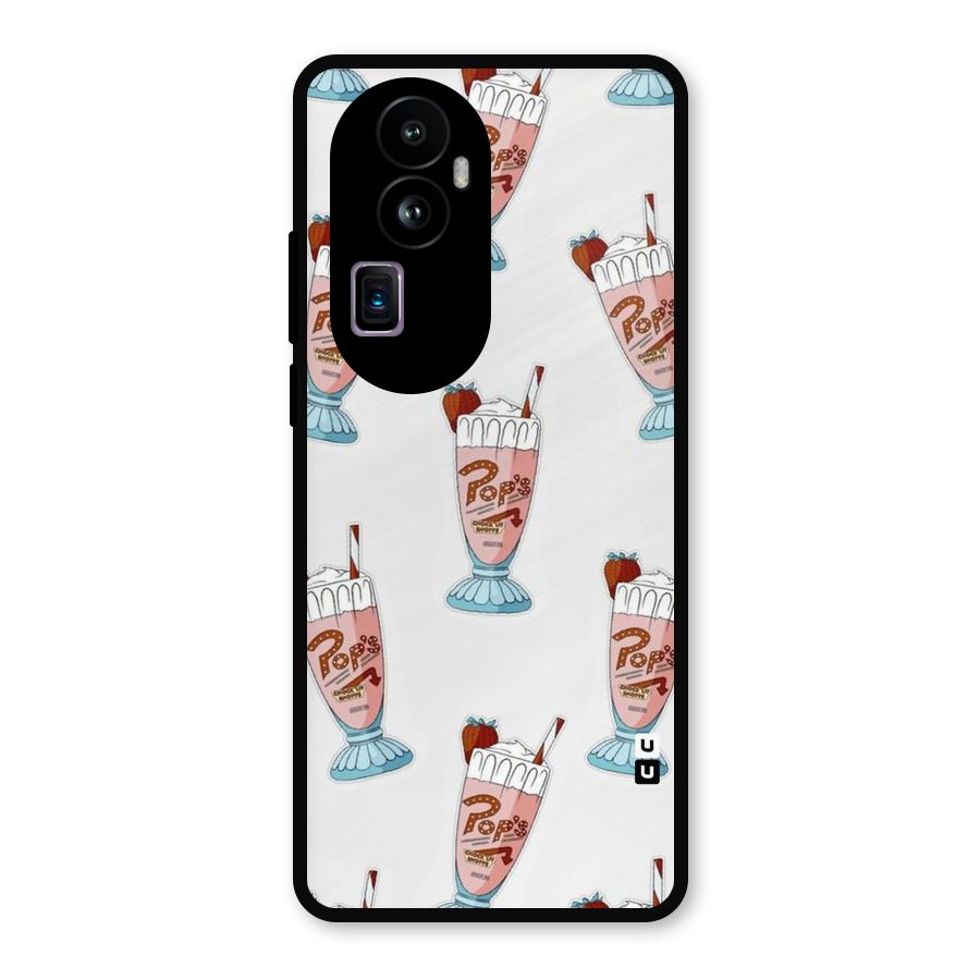 Shake Design Metal Back Case for Oppo Reno10 Pro Plus