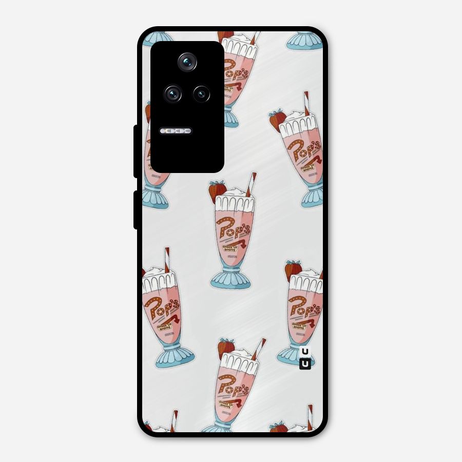 Shake Design Metal Back Case for Poco F4 5G