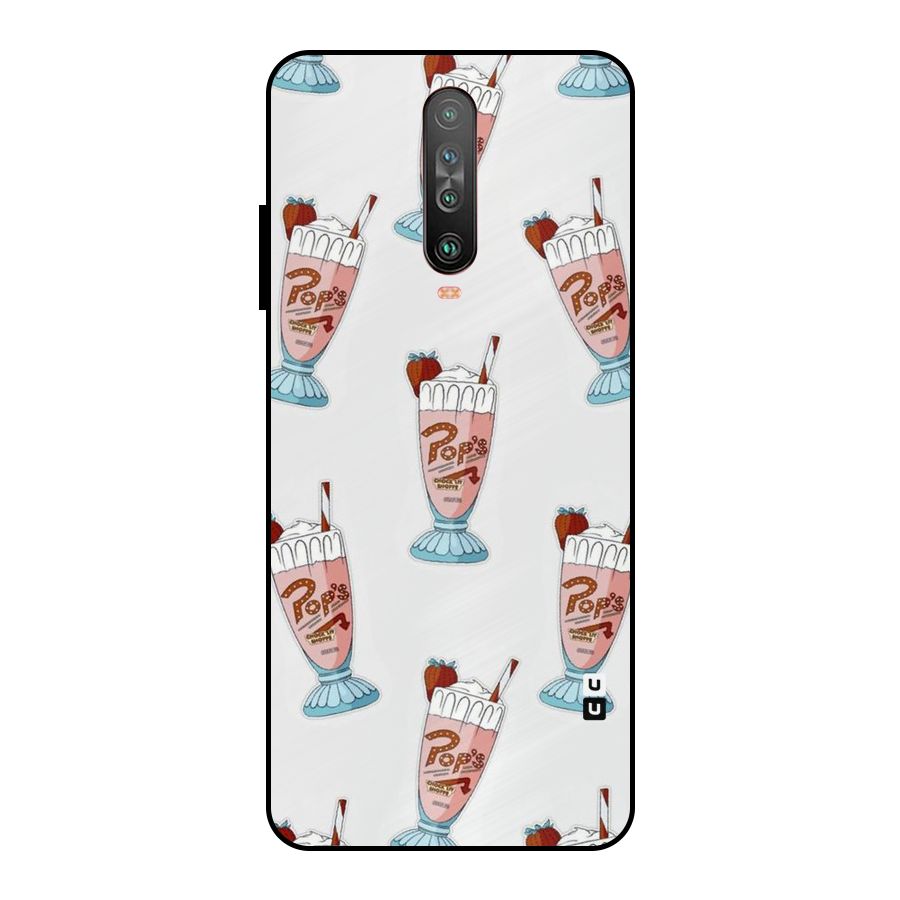 Shake Design Metal Back Case for Poco X2