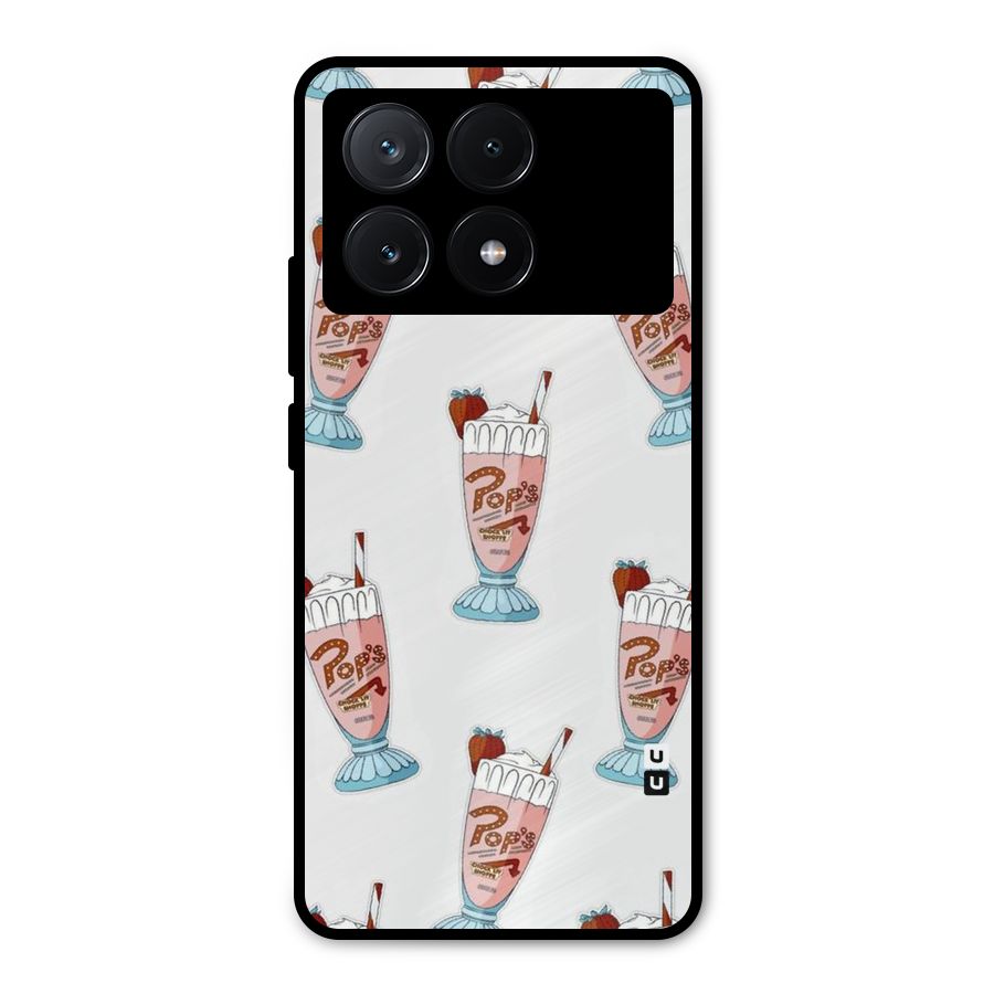 Shake Design Metal Back Case for Poco X6 Pro