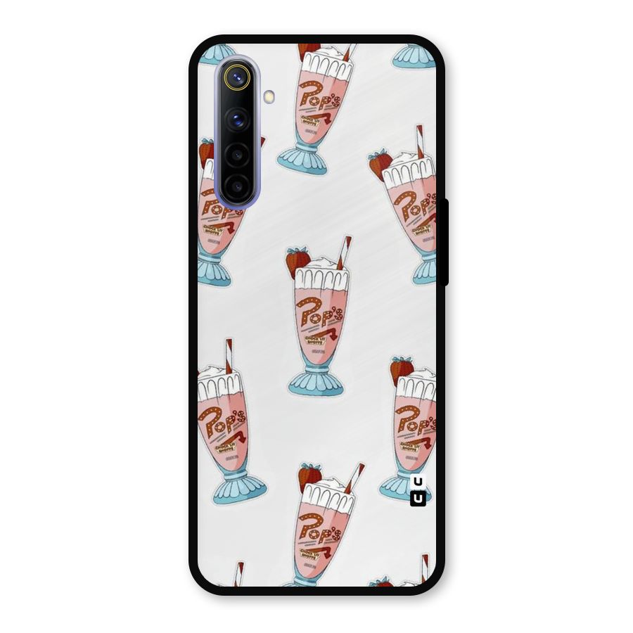 Shake Design Metal Back Case for Realme 6