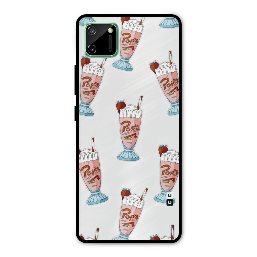 Shake Design Metal Back Case for Realme C11
