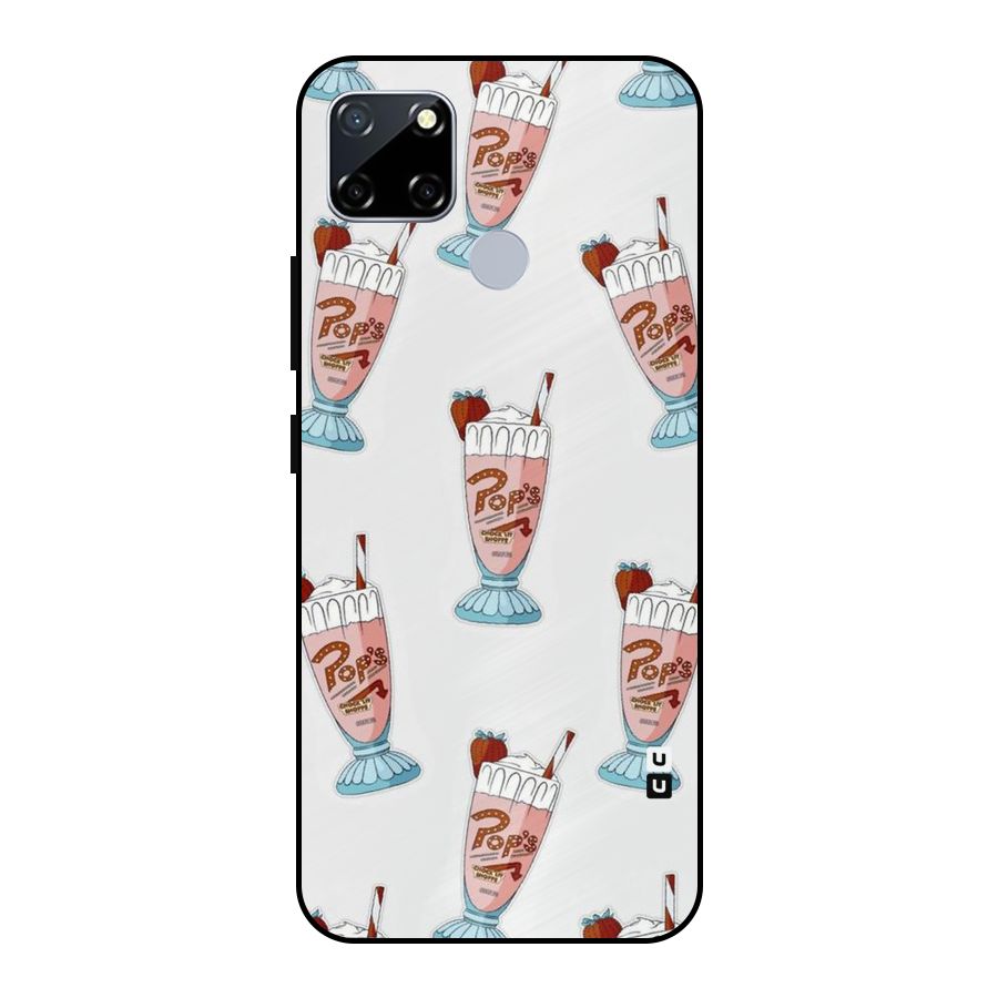 Shake Design Metal Back Case for Realme Narzo 30A