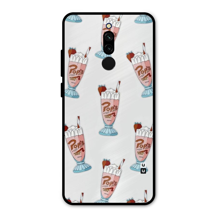 Shake Design Metal Back Case for Redmi 8