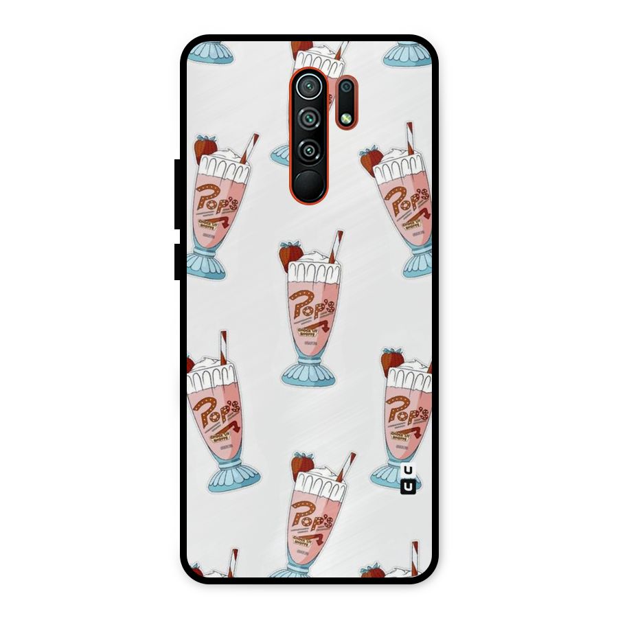 Shake Design Metal Back Case for Redmi 9 Prime