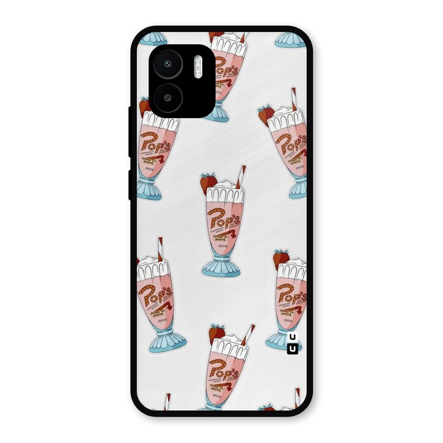 Shake Design Metal Back Case for Redmi A2