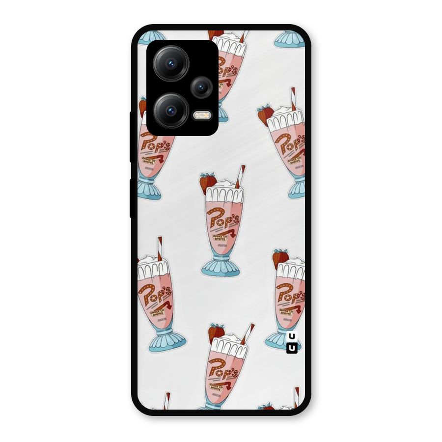 Shake Design Metal Back Case for Redmi Note 12 5G