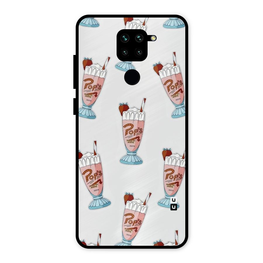 Shake Design Metal Back Case for Redmi Note 9