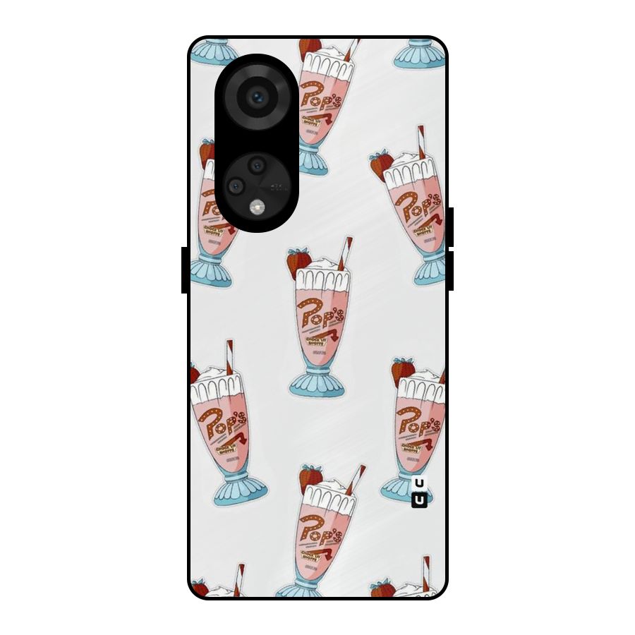 Shake Design Metal Back Case for Reno8 T 5G