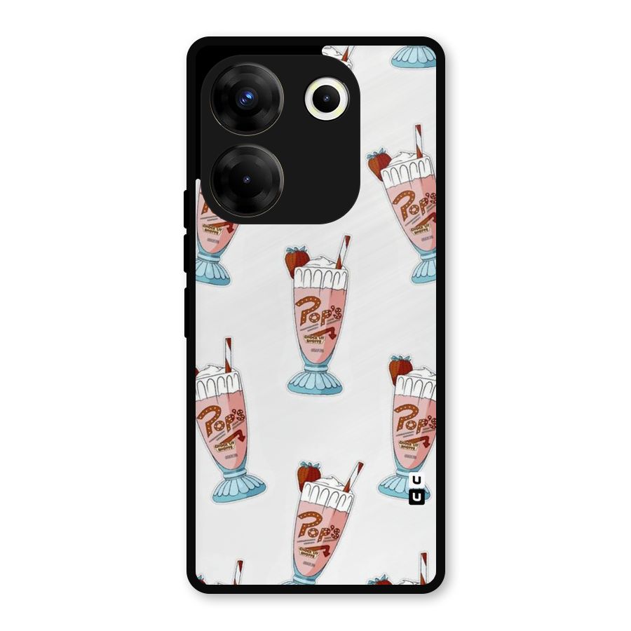 Shake Design Metal Back Case for Tecno Camon 20