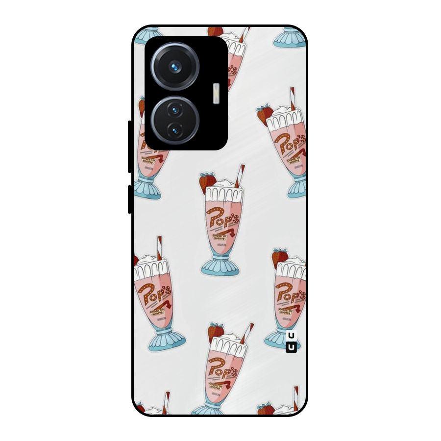 Shake Design Metal Back Case for Vivo T1 44W