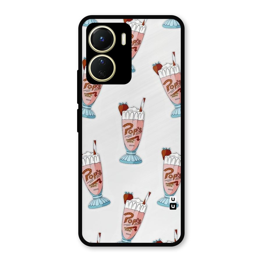 Shake Design Metal Back Case for Vivo T2x