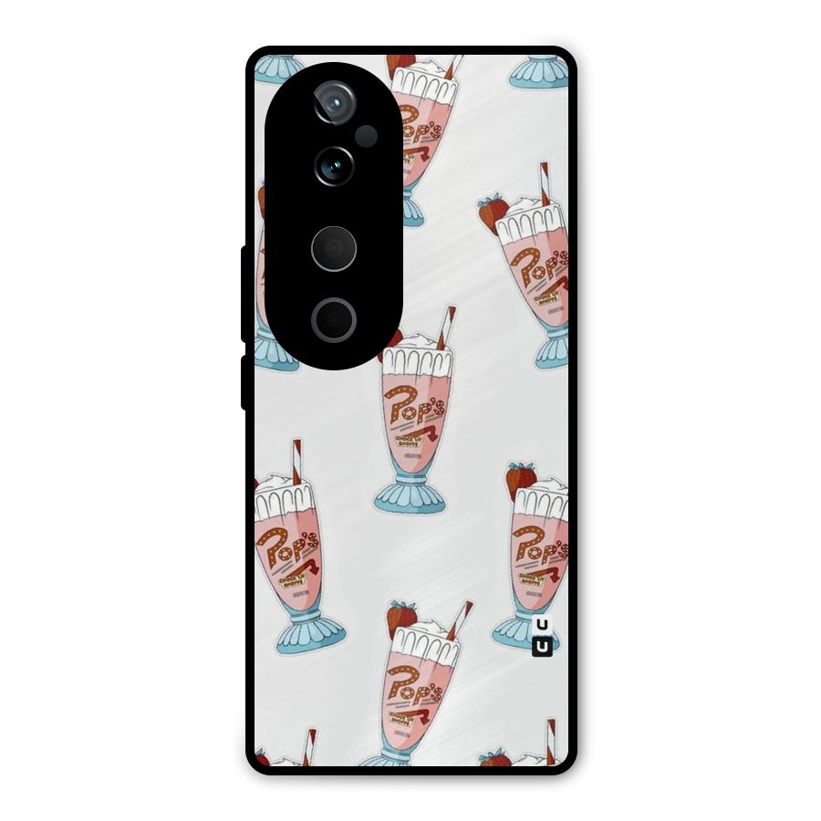 Shake Design Metal Back Case for Vivo T3 Ultra