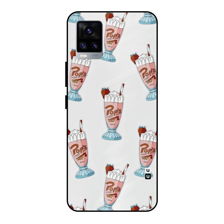 Shake Design Metal Back Case for Vivo V20 2021