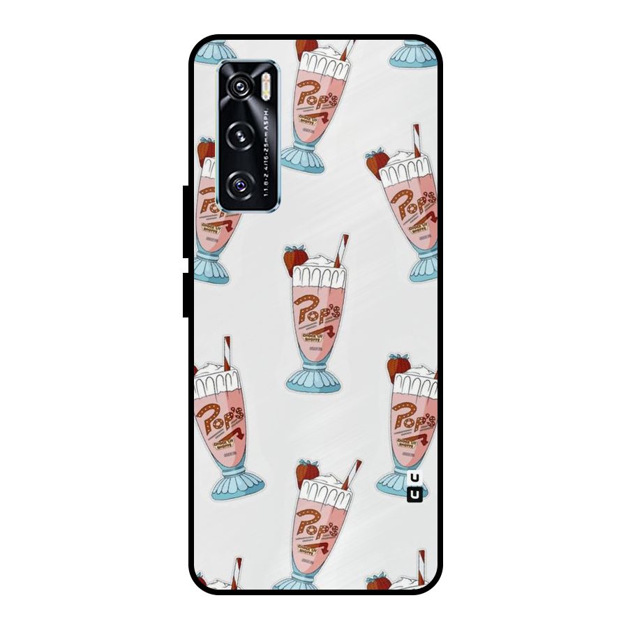 Shake Design Metal Back Case for Vivo V20 SE