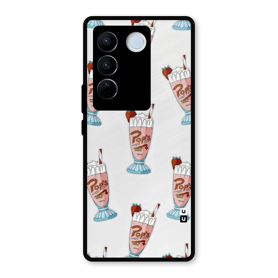 Shake Design Metal Back Case for Vivo V27