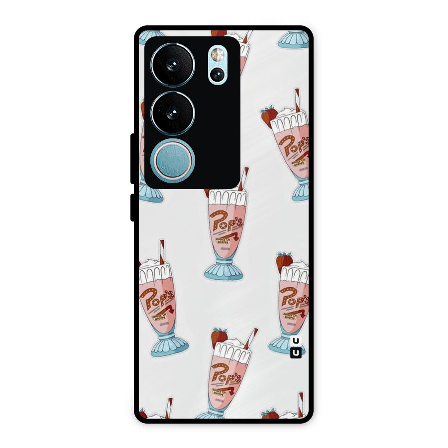 Shake Design Metal Back Case for Vivo V29 Pro