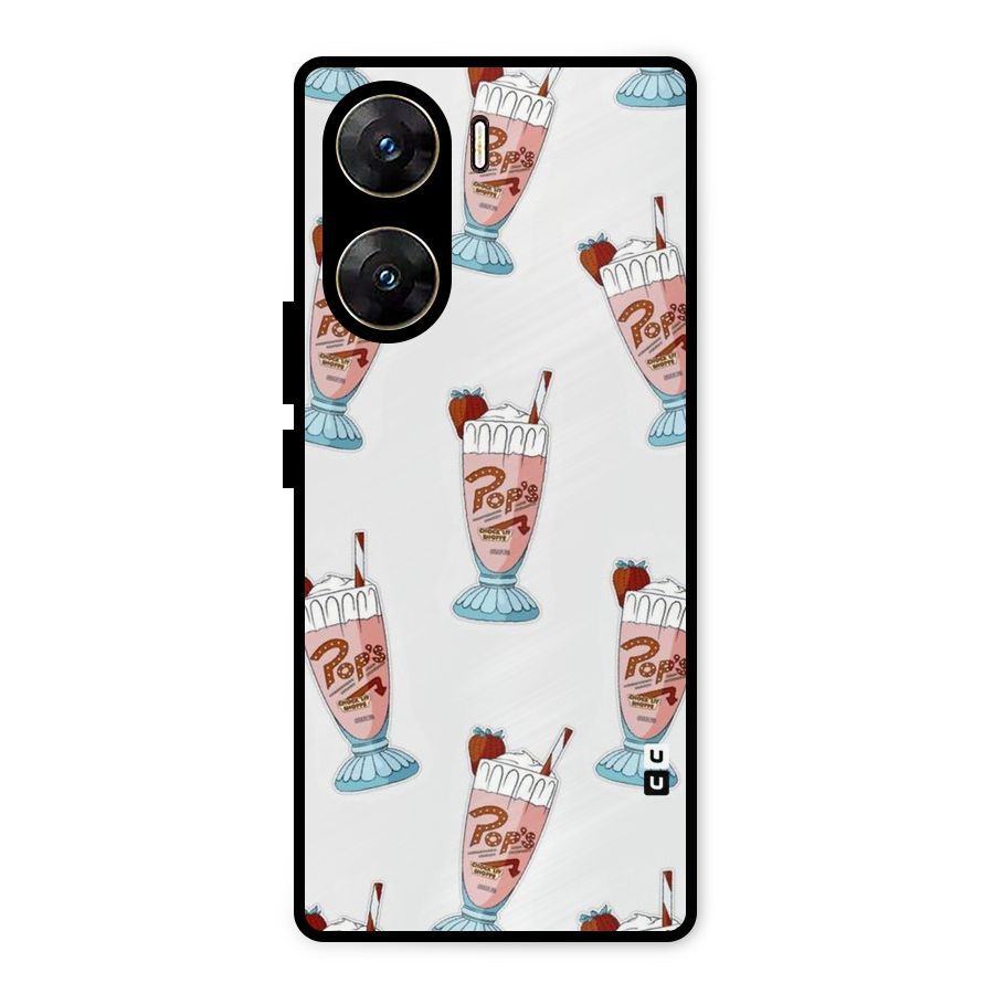 Shake Design Metal Back Case for Vivo V29e