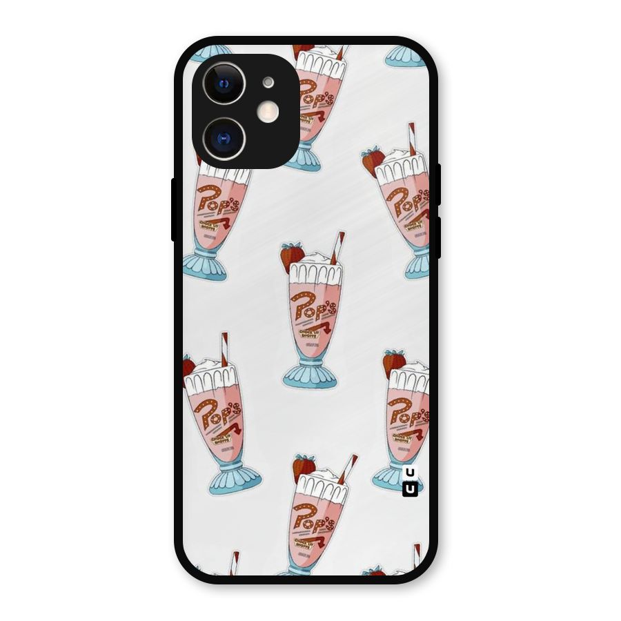 Shake Design Metal Back Case for iPhone 12
