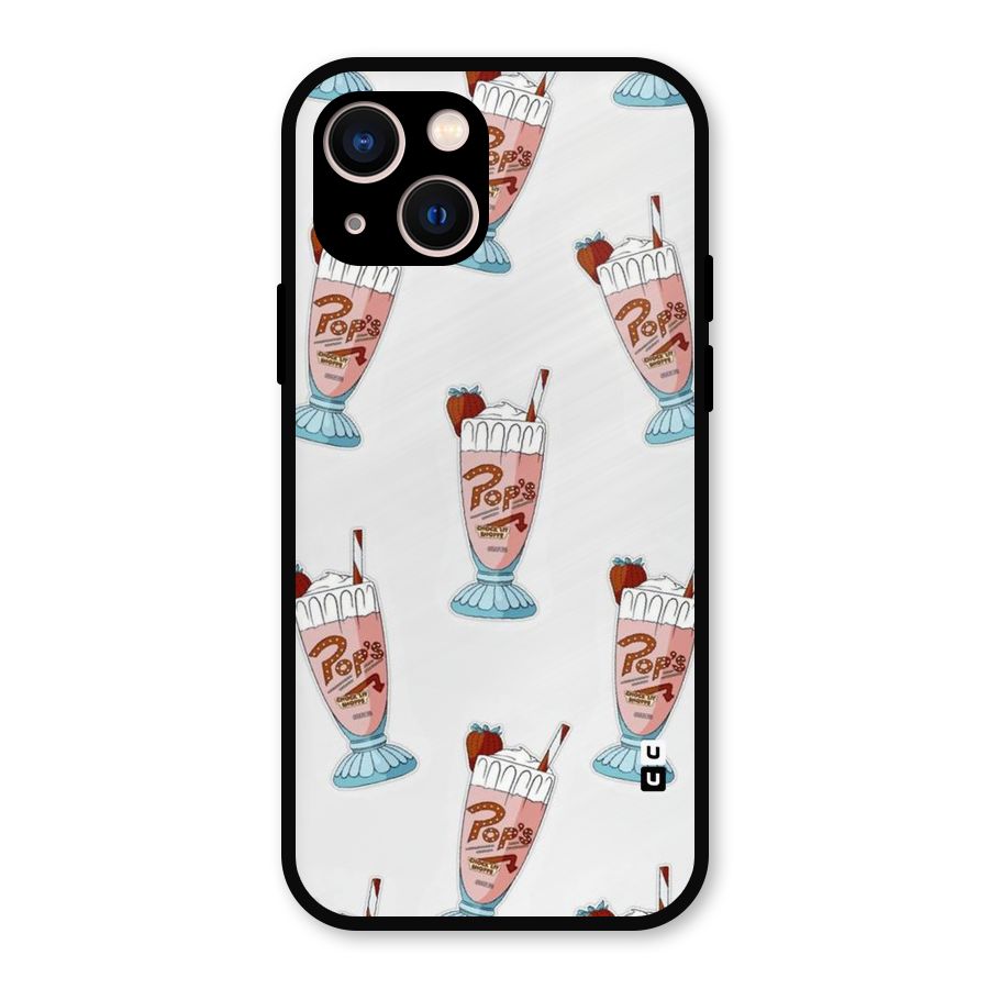 Shake Design Metal Back Case for iPhone 13