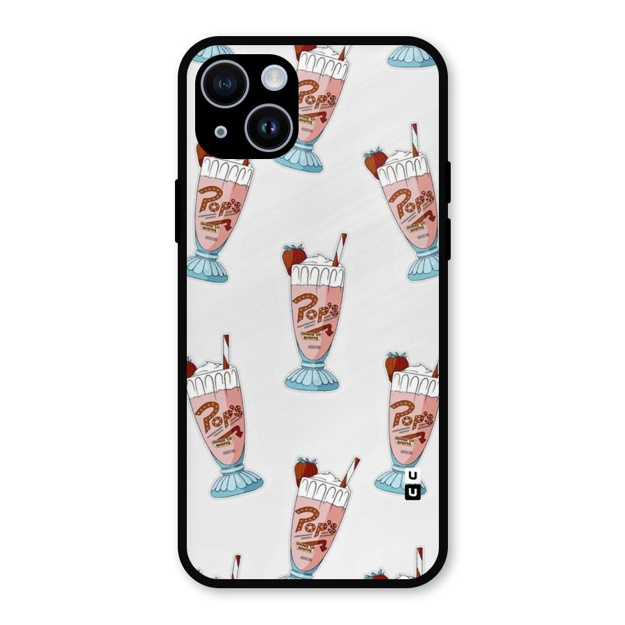 Shake Design Metal Back Case for iPhone 14