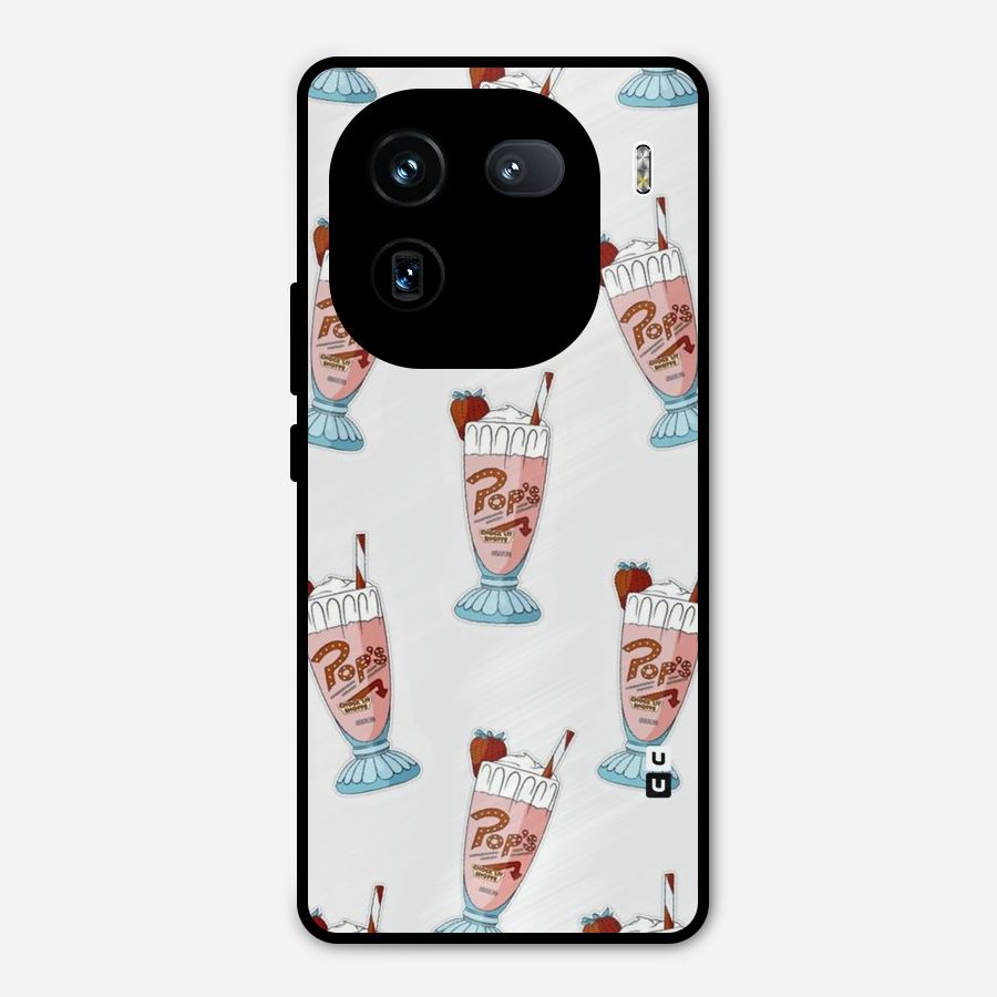 Shake Design Metal Back Case for iQOO 12