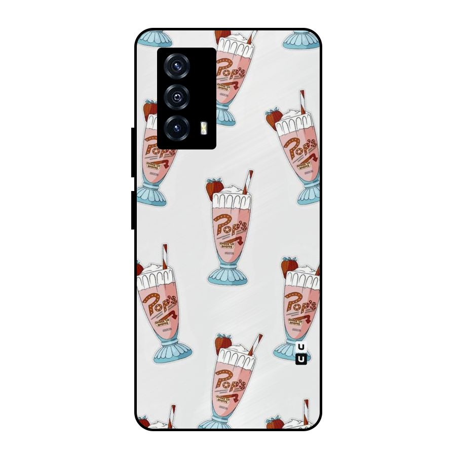 Shake Design Metal Back Case for iQOO Z5