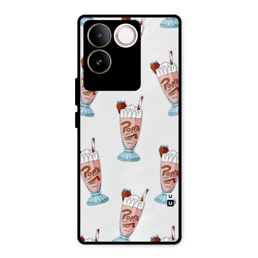Shake Design Metal Back Case for iQOO Z7 Pro