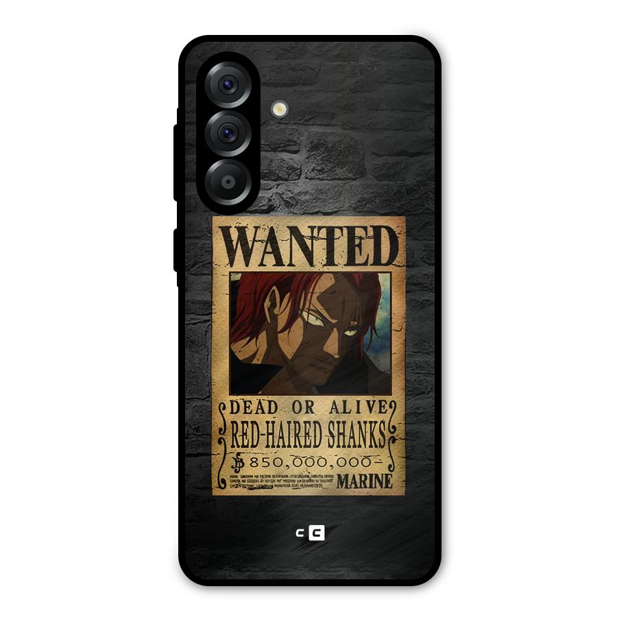 Shanks Wanted Metal Back Case for Galaxy A36
