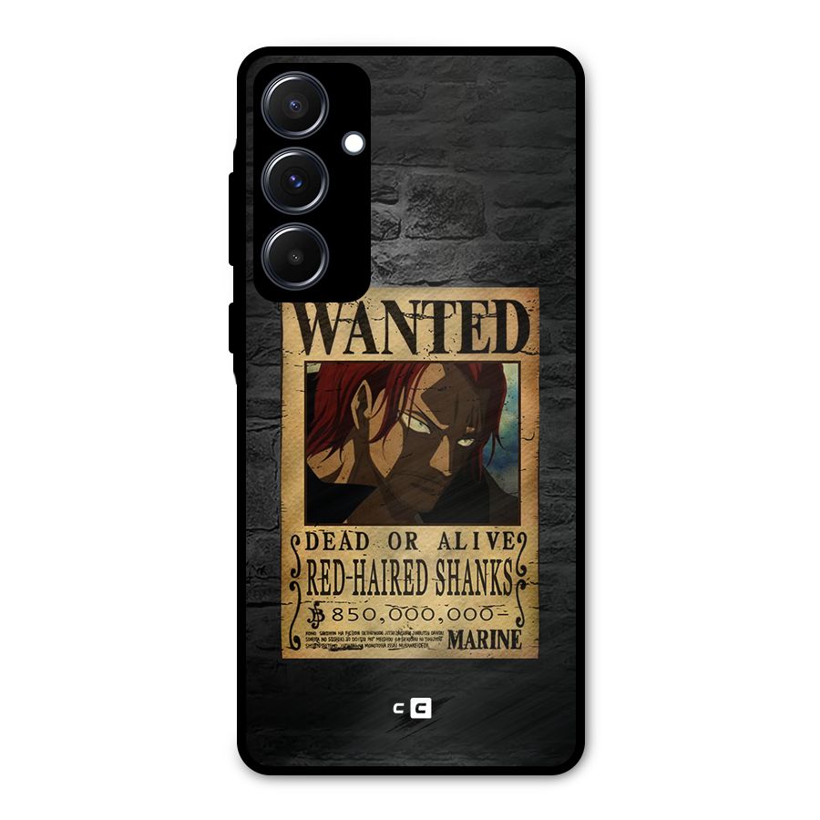Shanks Wanted Metal Back Case for Galaxy A55
