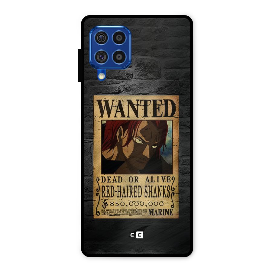 Shanks Wanted Metal Back Case for Galaxy F62