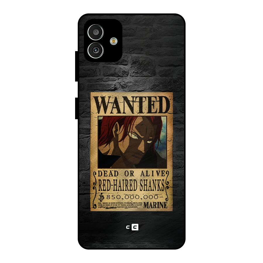 Shanks Wanted Metal Back Case for Galaxy M13 5G