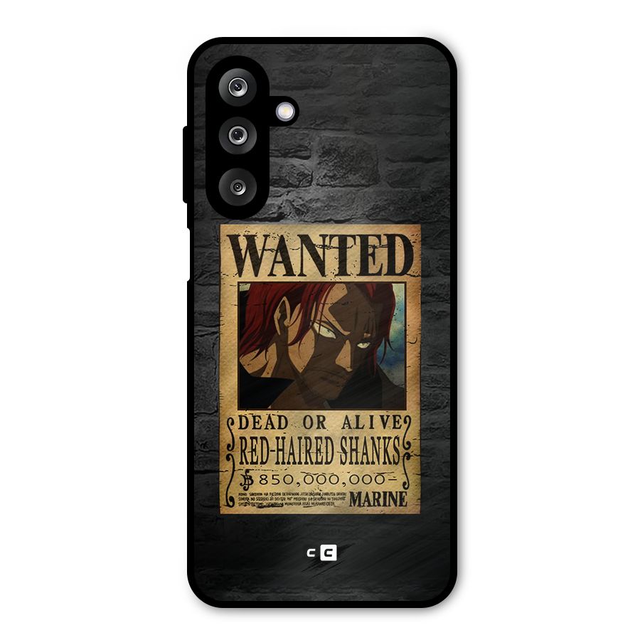 Shanks Wanted Metal Back Case for Galaxy M36