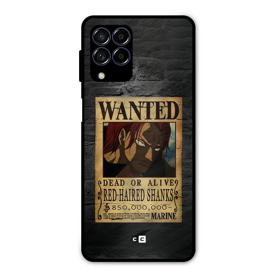 Shanks Wanted Metal Back Case for Galaxy M53 5G